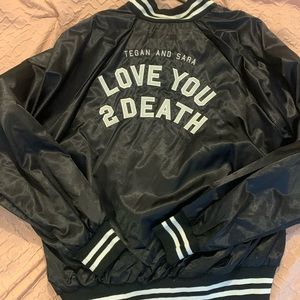 Tegan and Sara official merch - Love you 2 Death tour